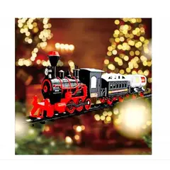GENERICO - Tren Bota Humo Con Sonido Y Luces Incluye Rieles A1