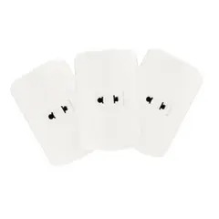 HOME LIGHT - Pack 3 unidades Tomacorriente simple clásico