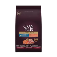 GRAN PLUS - Gourmet Gatos Adultos Castrados Salmon Pollo 10 Kg