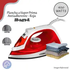 PRIMA - Plancha a Vapor Antiadherente ES-2472-R