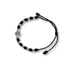 SANTORAL - Pulsera Denario San Benito Nudos - Bijoutería