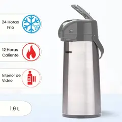 THERMOS - Termo Sifón LEVER ACTION 1.90 L Gris