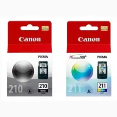 CANON - Kit Tinta 210 211 Negro Tricolor