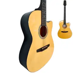 CALIFORNIA - - Guitarra Acústica con Alma Funda - Natural