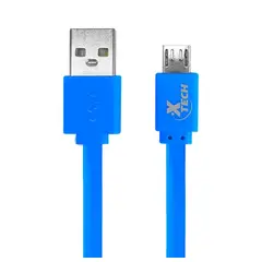 XTECH - Cable On-The-Go de Carga y Sincronización XTG-231 Azul -