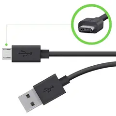 BELKIN - MIXIT Cable Micro USB Original 4 PIN Negro - F2CU012BT04-BLK