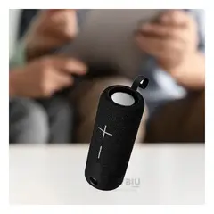 RYBIU IMPORT - Parlante Moderno para Eventos Negro Y+Papel de Regalo