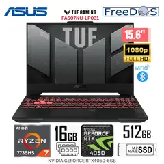 ASUS - Laptop Tuf Gaming FA507NU-LP031 AMD Ryzen7-7735HS 16GB RAM 512GB SSD 15.6" FHD RTX4050-6GB