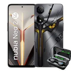 ZTE - NUBIA NEO 2 5G 256GB 8RAM COLOR NEGRO + AUDIFONOS BLUETOOTH