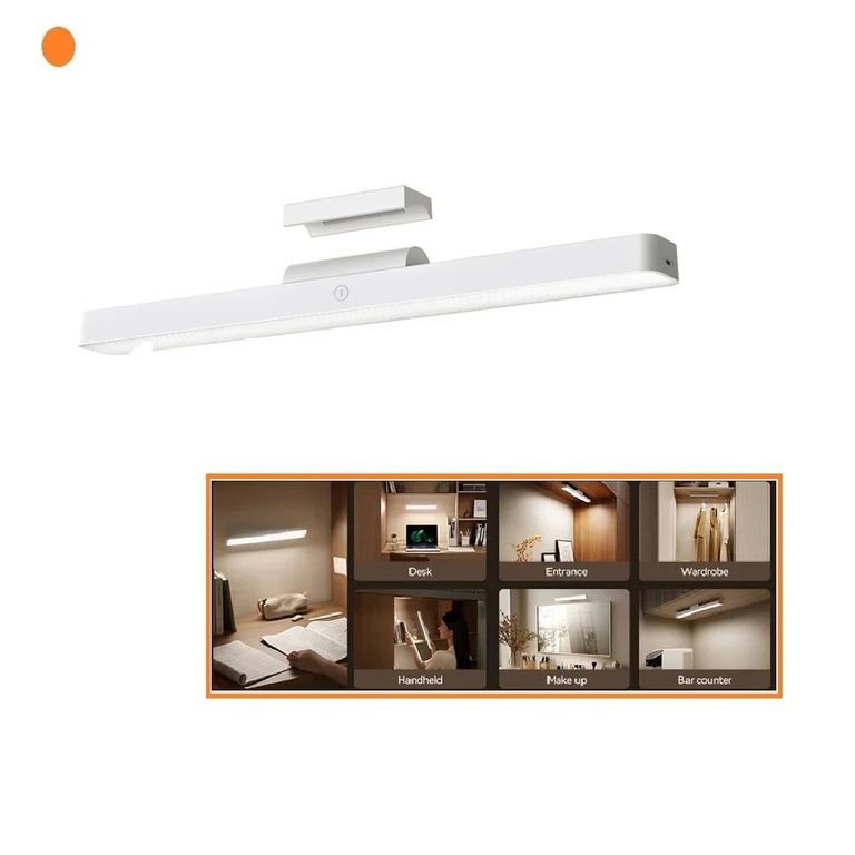 Lámpara magnética de lectura Xiaomi LED recargable 2000mAh Anti-azul