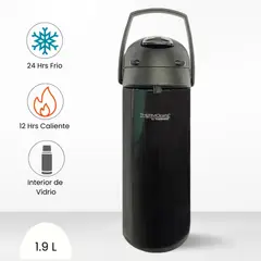 THERMOS - Termo Sifón Electra 1.90l Negro