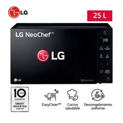 LG - Horno Microondas MS2536GIS EasyClean 25L