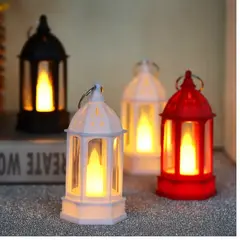 GENERICO - Farolitos Navideños farol adornos para arbol de navidad