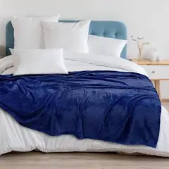 CASATEX - Manta Flannel - Azul