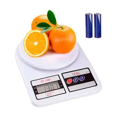 CUBULL - BALANZA ELECTRÓNICA DIGITAL DE COCINA GRAMERA 10KG PILA PESA ALIMENTOS