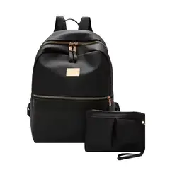 GENERICO - Mochila de Mujer 2 en 1 Oxford Impermeable Brillante