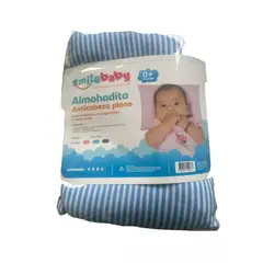GENERICO - Almohadita anti cabeza plana para bebe SMILE BABY - CELESTE.