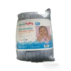 GENERICO - Almohadita anti cabeza plana para bebe SMILE BABY - Gris.