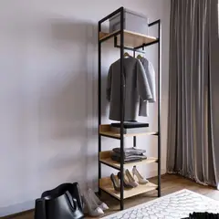 GENERICO - Ropero Moderno Iyanagi Marron  R&R MUEBLES