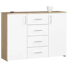 GENERICO - Aparador Moderno Kishikoji Duna y Blanco R&R MUEBLES