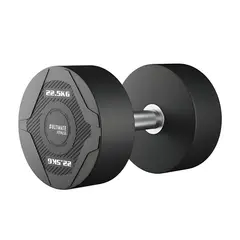 ULTIMATE FITNESS - Mancuerna Redonda PU 22.5 KG