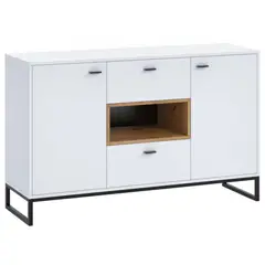 GENERICO - Aparador Moderno Chikara Blanco R&R MUEBLES