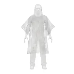 TRUPER - Poncho para lluvia poncho impermeable Pretul