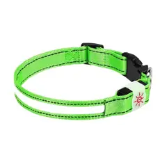 GENERICO - COLLAR DE PERRO LED RECARGABLE USB TALLA L