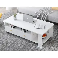 GENERICO - Mesa de Centro Vintage Amelia Blanco R&R MUEBLES