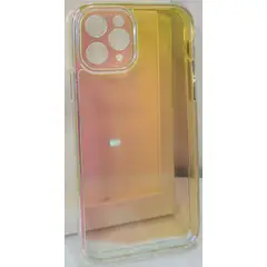 GENERICO - Case Transparente Brillante Rosado para Iphone 12 PRO