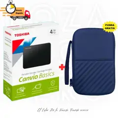 TOSHIBA - Disco Duro Externo Canvio Basic 4TB