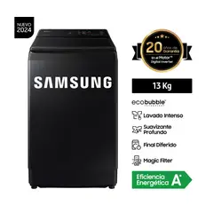 SAMSUNG - Lavadora Ecobubble 13kg WA13CG5441BVPE Negro