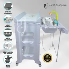 BABY - Bañera Cambiador «BAMORY » Edición Limitada Light Blue