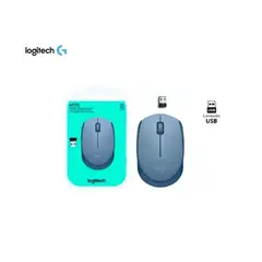 LOGITECH - MOUSE OPTICO M170 WIRELESS BLUEGRAY AZUL-GRIS