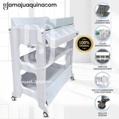 BABY - Bañera Cambiador «CHEIKHOUNA » Edición Limitada White