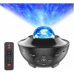 GENERICO - Proyector Galaxia Con Parlante Bluetooth Luces LED