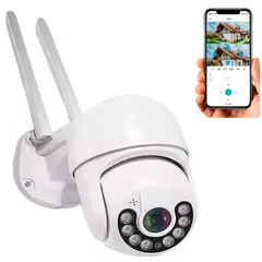 GENERICO - Cámara Seguridad IP Wifi Camaras para Interiores y Exteriores PTZ para el Hogar