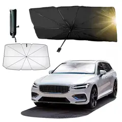 GENERICO - Protector Panoramico Carro Parasol Premium Forma Sombrilla