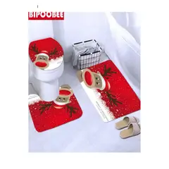 GENERICO - SET DE BAÑO NAVIDEÑO X 3 PIEZAS