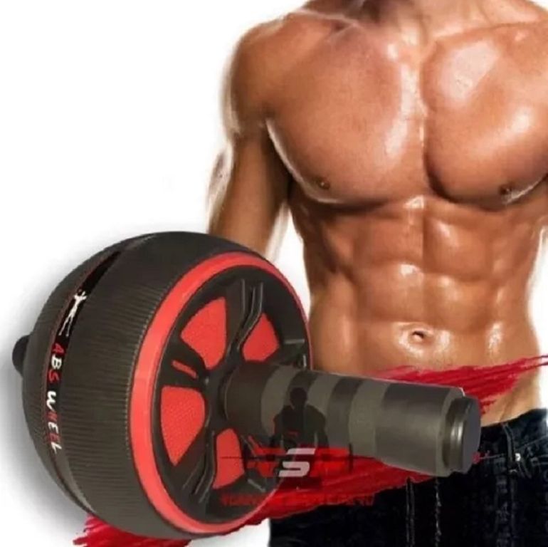 Rueda Abdominal Ab Roller mas Tapete