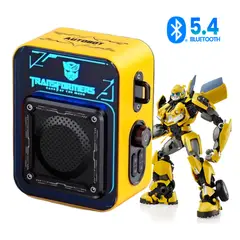 TRANSFORMERS - Altavoces Transformes Parlante con Luces RGB Portatil Bluetooth TF-Y02.