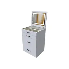 MUEBLES MACRUMO - TOCADOR PLEGABLE + ASIENTO + CAJONES