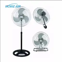 GENERICO - Ventilador 3 En 1 18" 100W
