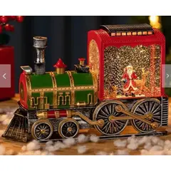 GENERICO - TREN NAVIDEÑO MUSICAL Y CON LUZ A1 DE CALIDAD