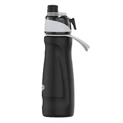 FJBOTTLE - - Botella de acero con tapa de tritán con spray 710ml - Negro