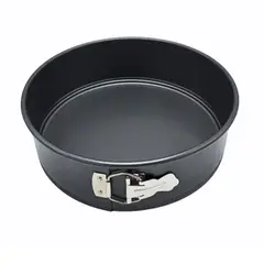 TIGERBEE - MOLDE PARA PASTEL DE ACERO ALUMINIZADO ANTIADHERENTE DE 23 CM