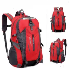 GENERICO - Mochila Deportiva Maleta Morral Laptop Viaje Camping Rojo