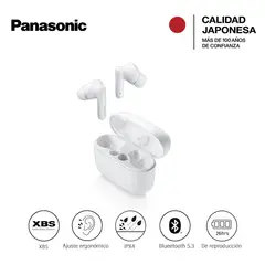 PANASONIC - Audífonos Bluetooth TWS RZ-B110 Blanco