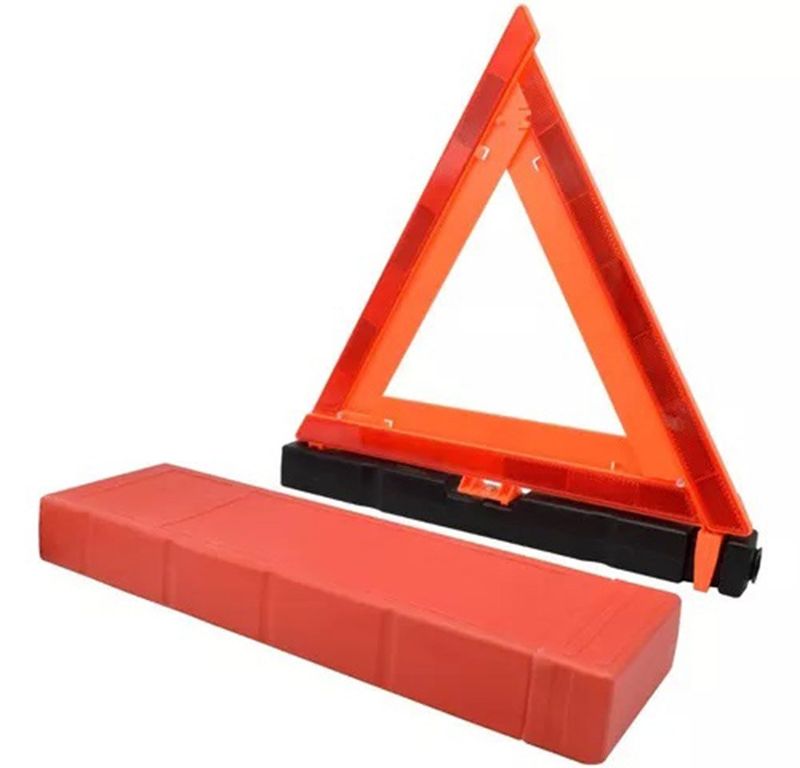 Triángulo de seguridad reflectante pesado