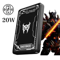 TRANSFORMERS - Power Bank Magnético Carga Rapida TF-D02 de 10000 mAh